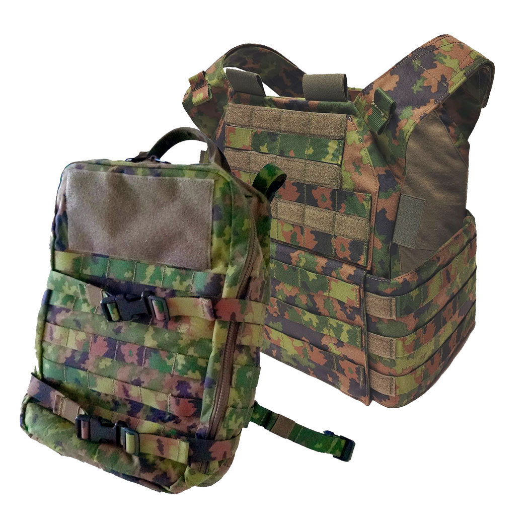 Combo: Plate Carrier, M24, Kevennetty ja taistelureppu, M05