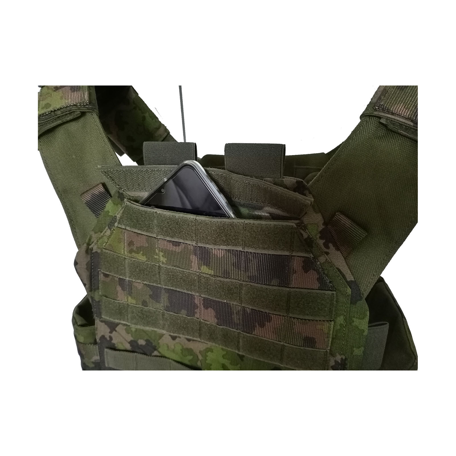 Combo: Plate Carrier, M24, luotisuojalevypari, IIIA ja kylkisuojalevypari, IIIA
