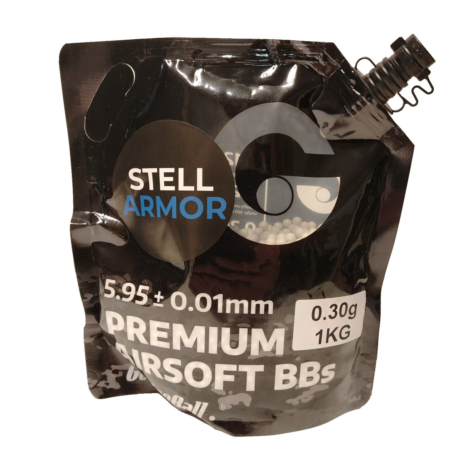 Tarkkuus Airsoft BIO-kuula 0,30 g, 1 kg